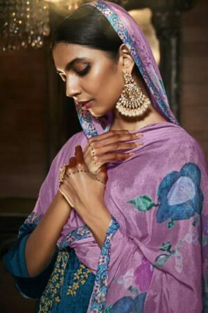 My Fashion Road Nasha Kimora Heer Designer Salwar Suits Velvet Collection | Pink