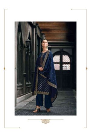 My Fashion Road Varsha Anamika Exclusive Party Wear Organza Salwar Suit | Blue